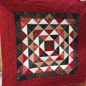 Nappe au triangle par Michèle